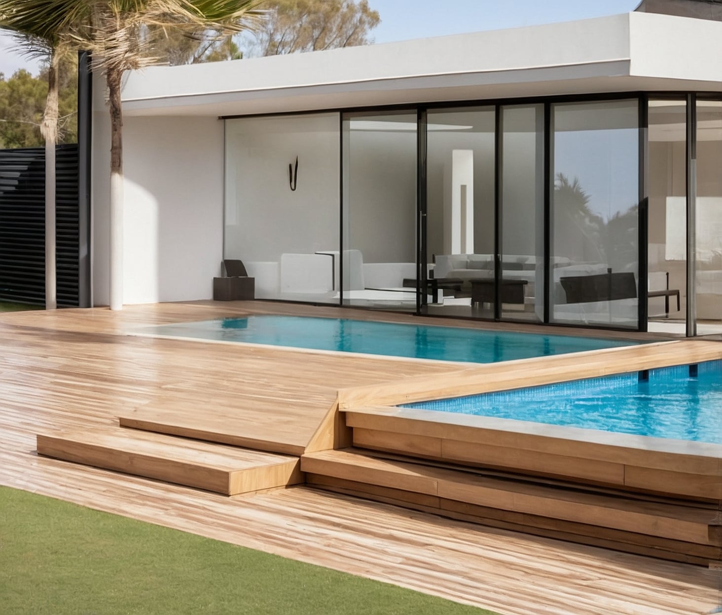 Piscina pública mejorada